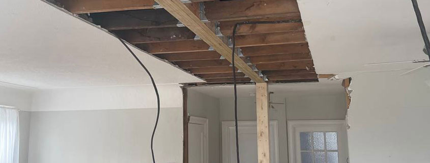 LVL beam installation